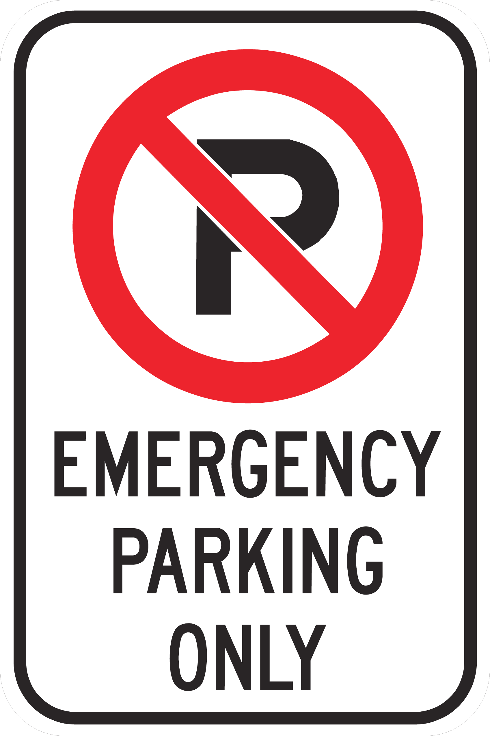 Regulatory Sign 60x90